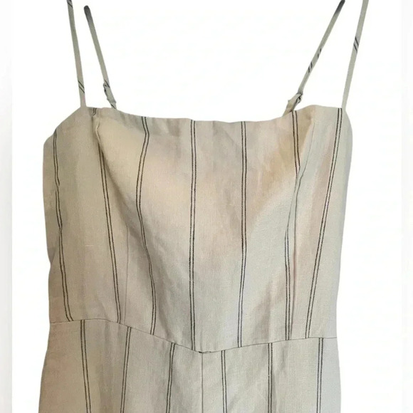 NWOT Reformation Overland linen jumpsuit- size 6 - Picture 3 of 13